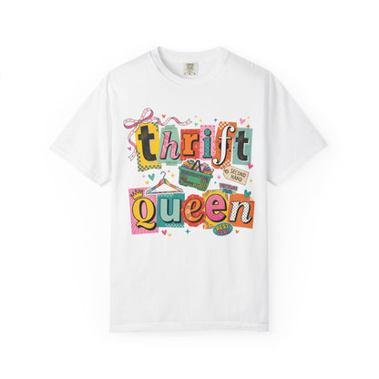 Thrift Queen T-Shirt — Retro Thrifting Graphic Tee