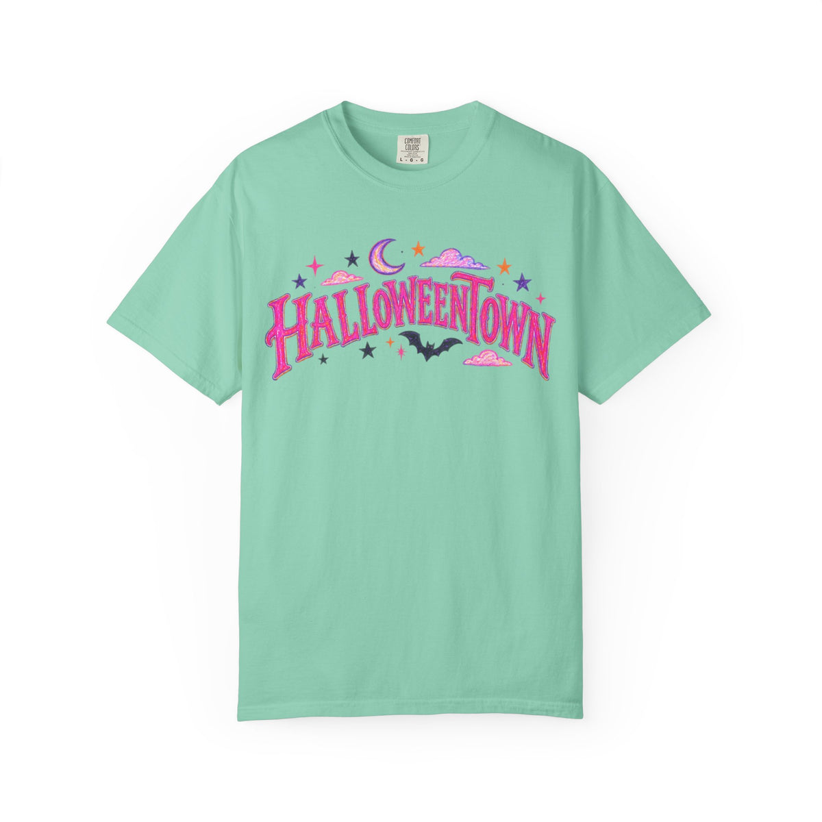Retro Spooky Village Halloween Tee