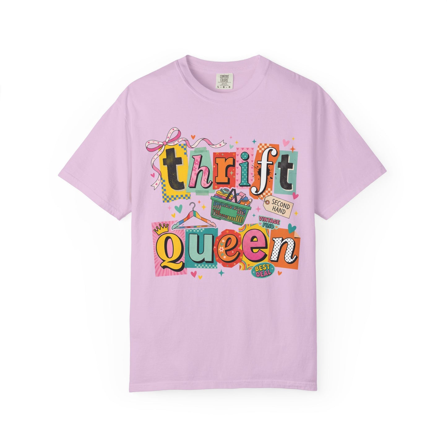 Thrift Queen T-Shirt — Retro Thrifting Graphic Tee
