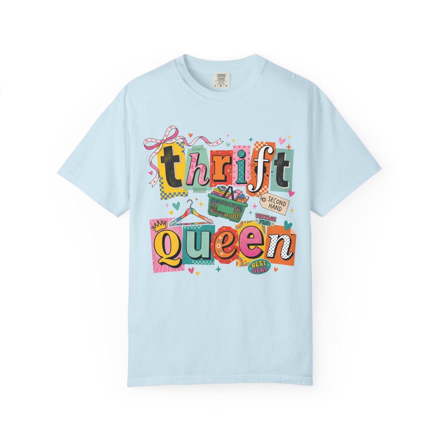Thrift Queen T-Shirt — Retro Thrifting Graphic Tee