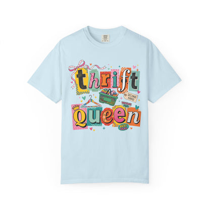 Thrift Queen T-Shirt — Retro Thrifting Graphic Tee